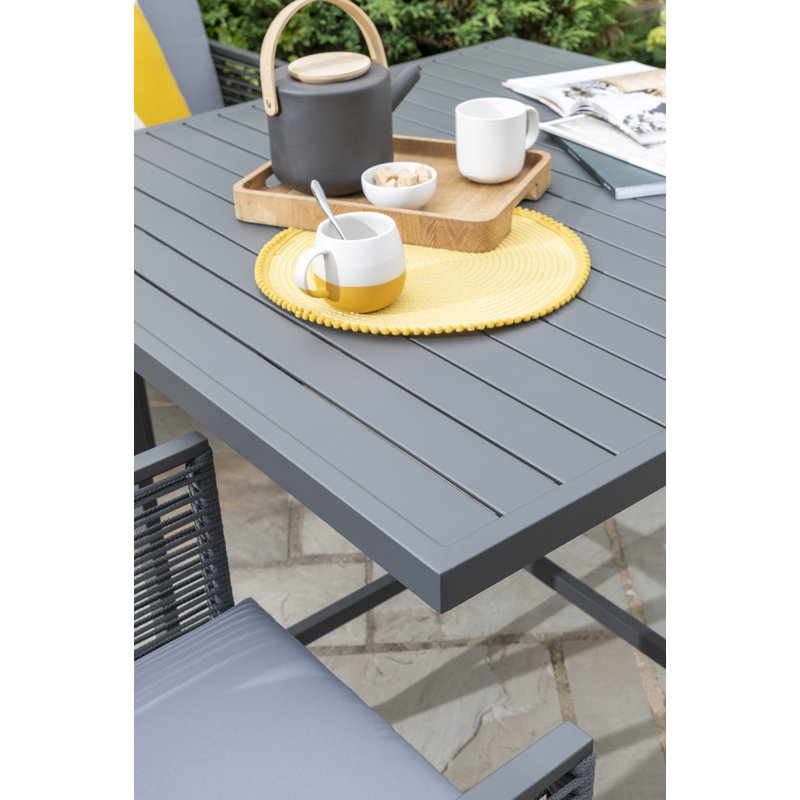 Iberis Sheringham Aluminium & Rope Cube Set