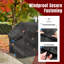 Housse de barbecue 52 pouces 600D imperméable pour la série Weber Spirit 200/300