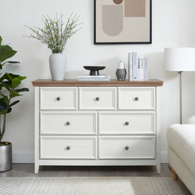 Commode moderne à 7 tiroirs, commode à tiroirs et rangement pour vêtements, armoire de rangement pour le salon
