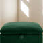 Repose-pieds rembourré Zackary-1010833467