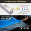 16 lumières de garage hexagonales à DEL