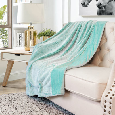 Knitted Throw Blanket