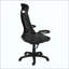Chaise de bureau, hauteur réglable, pivotante, ergonomique, accoudoirs, bureau d'ordinateur, travail, aspect cuir, métal, contemporain, moderne