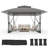 Vita 13 Ft. W x 13 Ft. D Pop-up Gazebo Outdoor Canopy Shelter with Mesh Netting-125422296