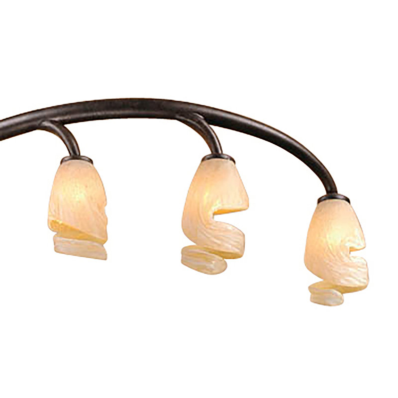 Kleinman 8 - Light Shaded Chandelier