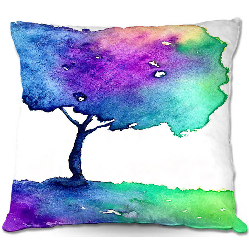 Coussin décoratif canapé nuance arbre ii, 20 po x 20 po