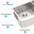 36" X 20" 9" Double Bowl  60/40  Stainless Steel 16 Gauge Apron Front Kitchen Sink, Sound - Reducing 3Mm Rubber Pad, Condensation Coating, Includes Dish Grid And Drying Rack Comes With Installation