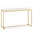 Simply Elegant 55'' Glass Top Console Table-23554872-23554874-23515675