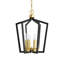 Lustre géométrique en acier 6 lumières Bowen-263866720