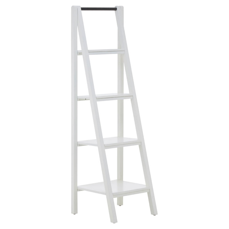 Despagne 190cm H x 60cm W Solid Wood Ladder Bookcase
