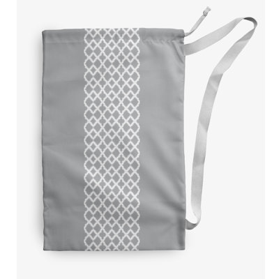 Sac à linge géométrique