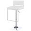 Tabouret de bar rotatif à hauteur ajustable avec structure en métal Kinnear-20424878