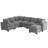 7 - Piece Upholstered Sectional