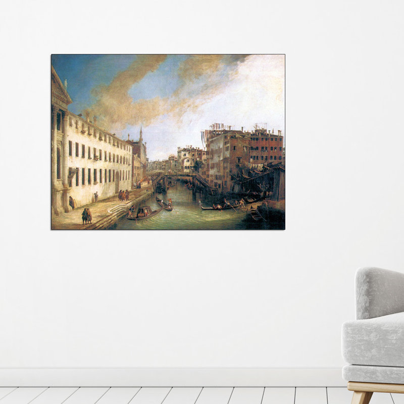 Canaletto - No Frame Print on Wood