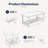 7-Piece HDPE Outdoor Patio Dining Set with Rectangular Table, Umbrella Hole and Armchairs, All-Weather Patio Furniture-1397900757-1397900752