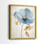 FLORAL Series XXXVII - reproduction encadrée de qualité supérieure - prête à être accrochée - aucun clou requis - aucun clou requis-689402587-689402586