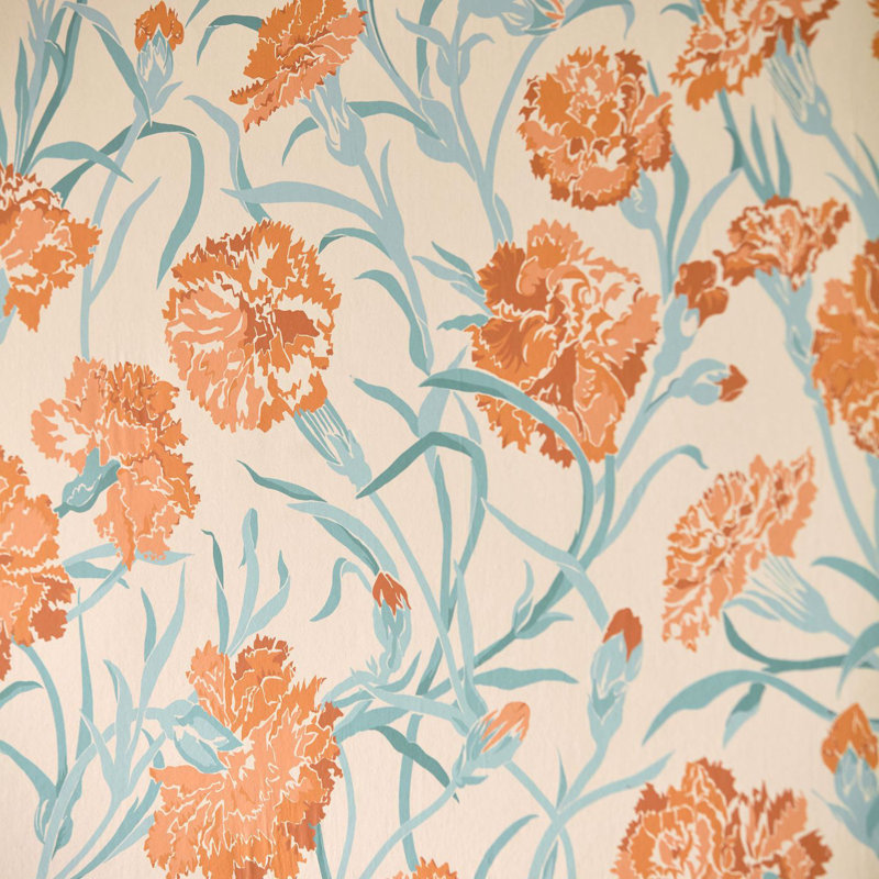 Fleur De Joie, Paprika/Aqua/Soft Focus