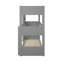 Bunk Bed with Built-in Ladder Included-1698633787