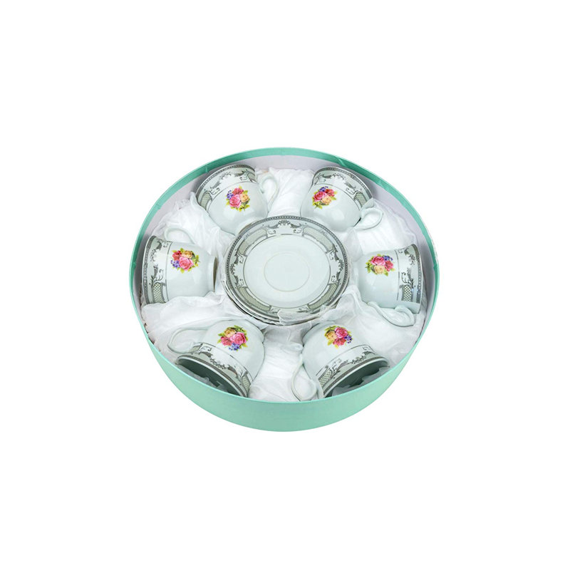 Tasse à thé et soucoupe Scheffer, Argent