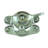 Schwarz Brass Curtain Hardware Accessory