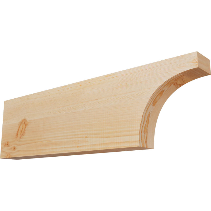 Huntington Smooth Rafter Tail, Douglas Fir, 10"H x 3 1/2"W x 36"L