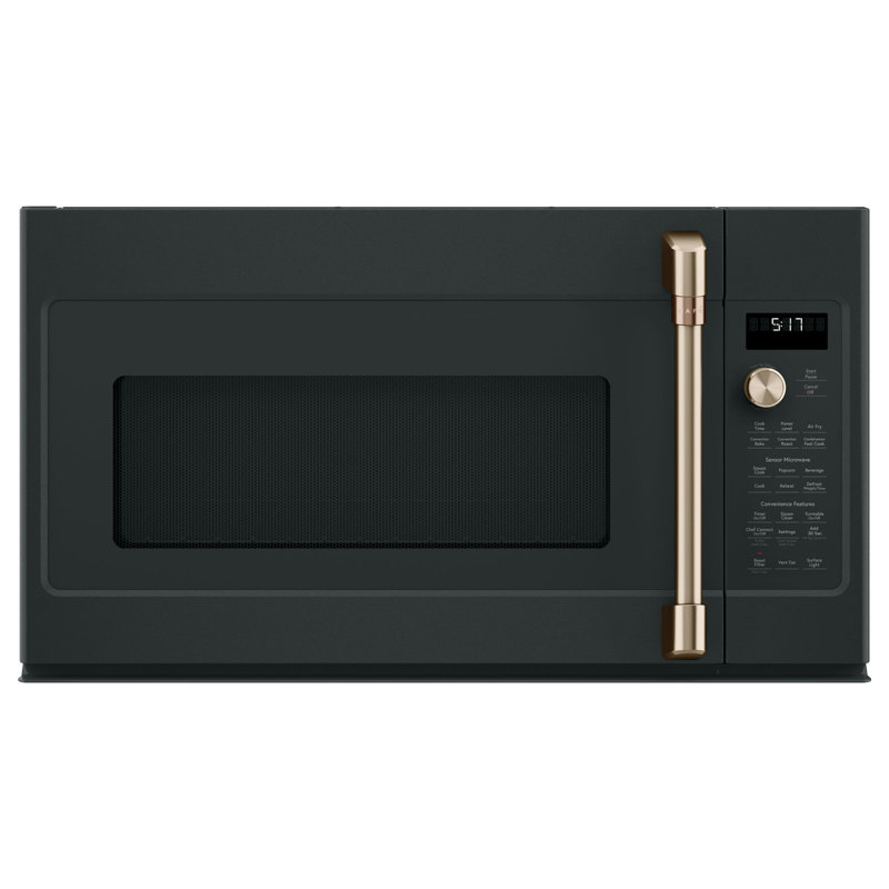 Café 1.7 Cu. Ft. Convection Over-The-Range Microwave Oven, Matte Black