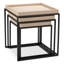 Side Table Léonard Matte Black Finish