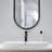 Solid Wood Oval Wall Mirror