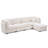 125" Modular Sectional Sofa 5 - Piece Convertible Corduroy Couch With Storage Ottoman-482127475-492052571