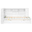 Lit de jour en bois avec tablettes de rangement-299521294