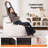  Pumpkin Shaped Bean Bag Chair for Adults，Stuffed Large Accent Lounge Floor Chair for Living Room Bedroom Dorm-635394362