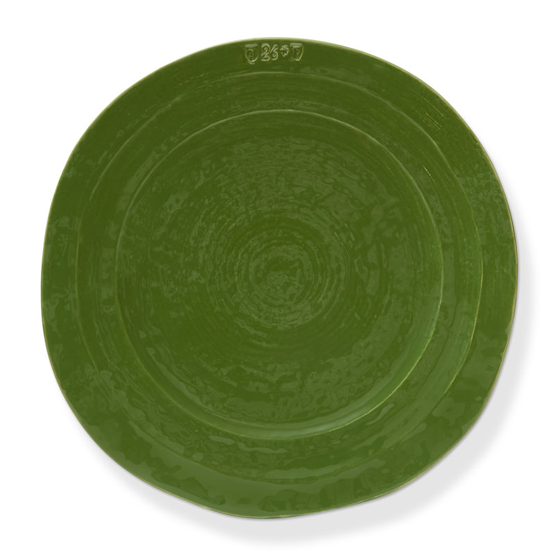 Assiette Okane, Vert