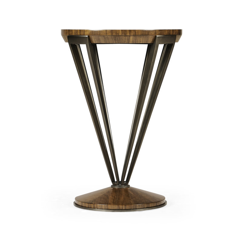 Toulouse Solid Wood Top End Table