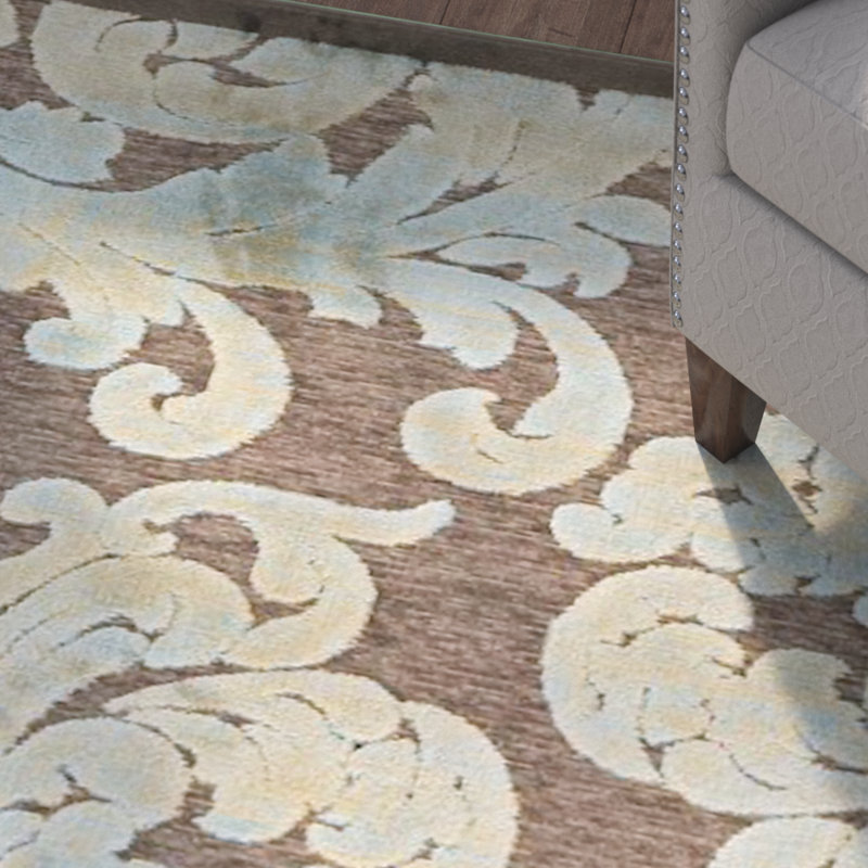 Berloz Performance Floral Rug, Rectangle 5'3" x 7'6"