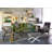 Evans Glass Top Coffee Table