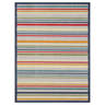 Longshore Tides Andry Striped Multi Color Indoor/Outdoor Area Rug | Wayfair