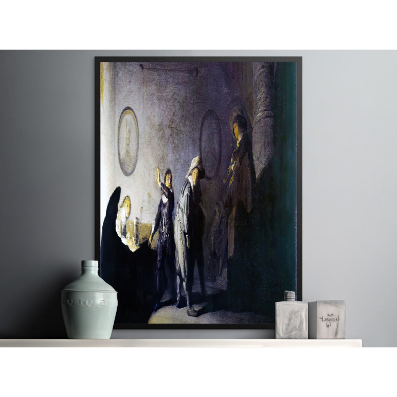 Wendling 1 Piece Floater Frame Wall Art, 9x11