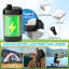 Douche portative de camping, pompe de camping extérieure rechargeable 6000 mah pour les voyages de randonnée