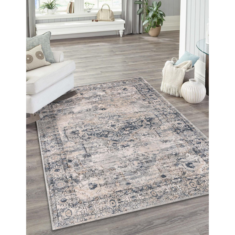 Tapis oriental gris Cambrie, Rectangle 10 pi x 14 pi 1 po