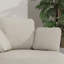 Fauteuil demi-tonneau pivotant en chenille de 40,5 po de largeur avec repose-pieds et coussins-120240554