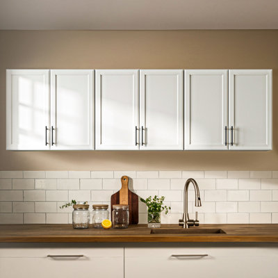 72" Laundry Room Cabinet Set, Wall Storage Cabinet for Kitchen, Laundry and Bathroom