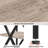 Wooden 3 Tier End Table with Storage-1453610658
