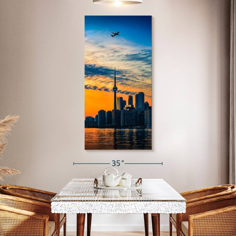 Toronto Sundown de Toronto, H 54 po x l 27 po