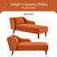Revêtement en velours de chaise longue Modern-1458288868