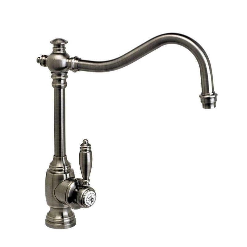 Annapolis Kitchen Faucet, Antique Pewter