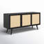 57.25" Wide Mango Solid Wood Sideboard-1459903809
