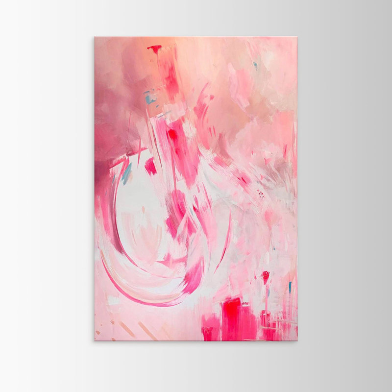 Fuschia II Print by Stefanie Bales, Wrapped Canvas, 18" H x 12" W x 1.5" D, Does Not Apply