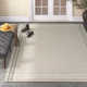 Lavande Wool Area Rug in Ivory/Black/Beige