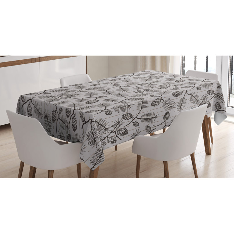 Pine Cone Tablecloth, 70" x 52"