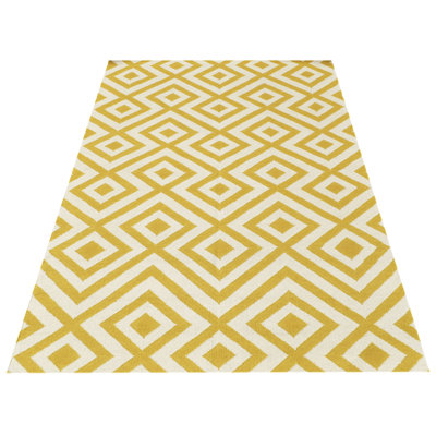 Luisa Geometric Wool Area Rug